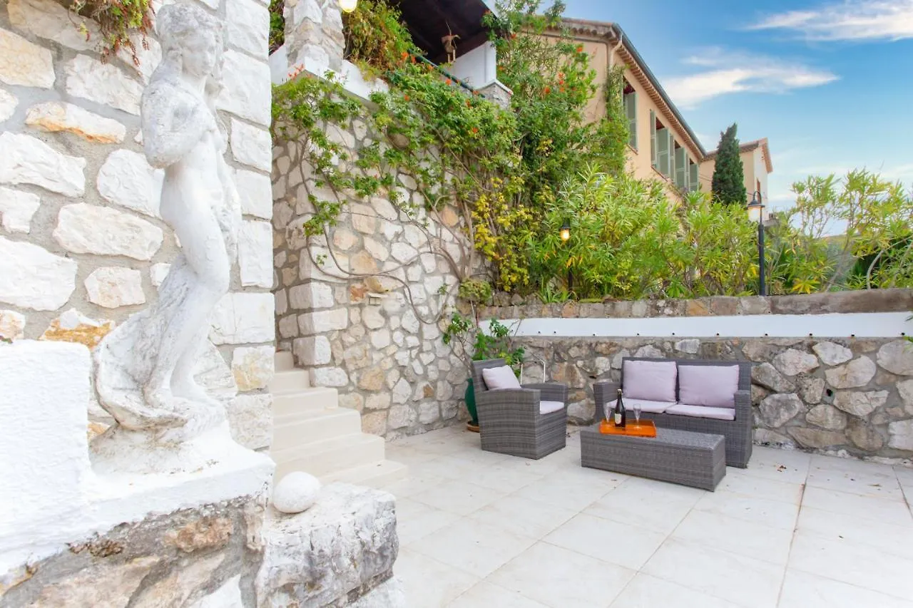 Beautiful Villa With Panoramic View Over Nice