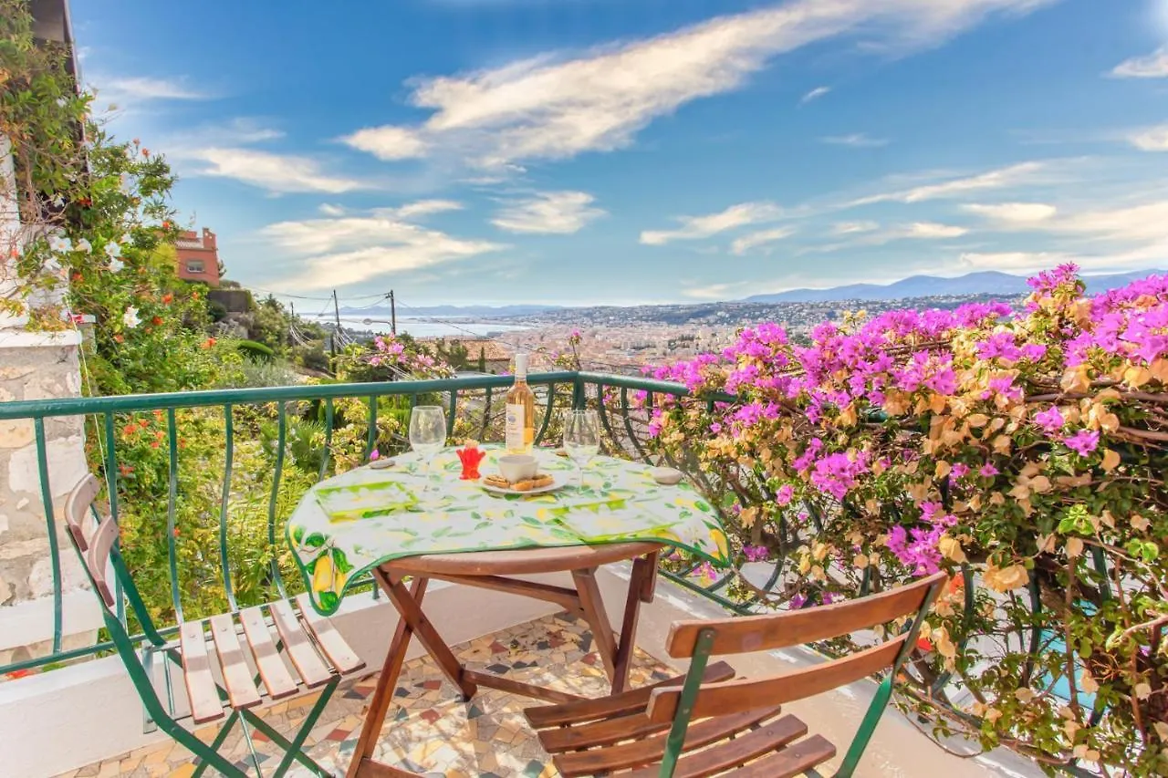 Beautiful Villa With Panoramic View Over Nice 0*,  France