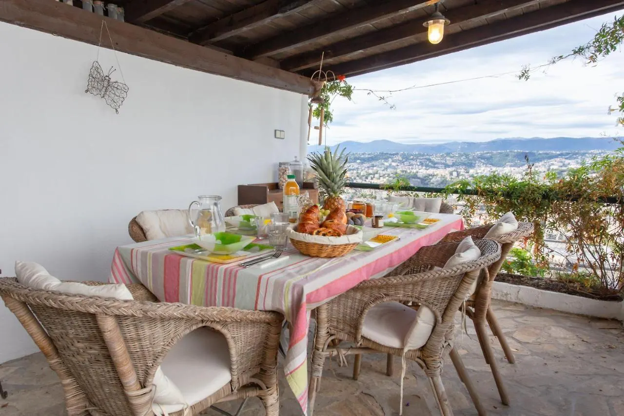 Beautiful Villa With Panoramic View Over Nice France
